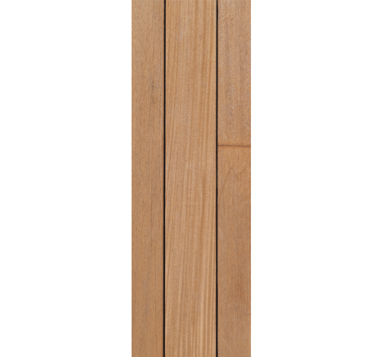 木纹桃花心木板墙纸 - TenStickers