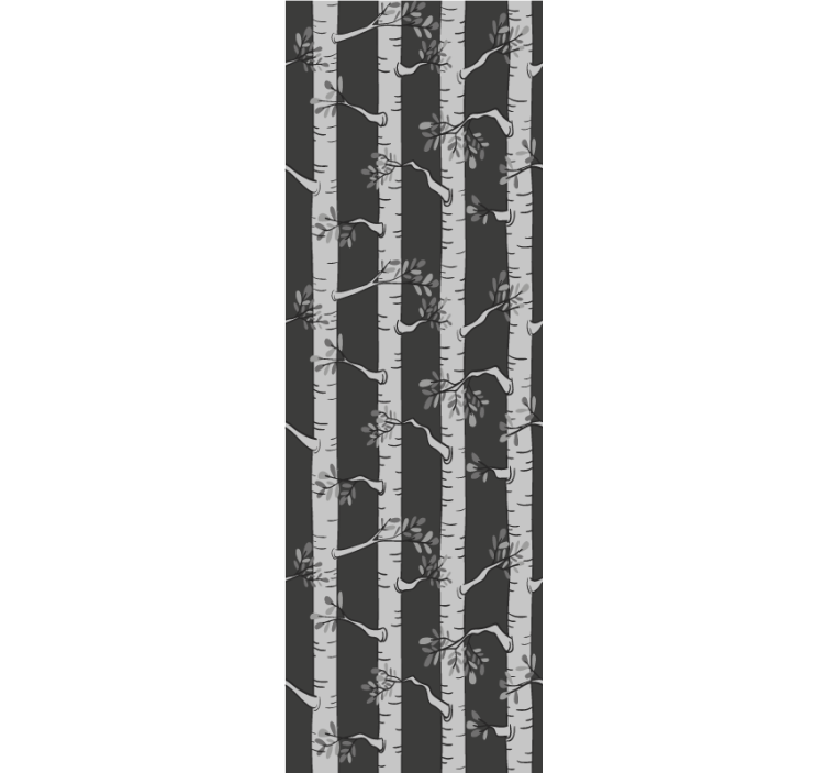 墙纸树壁纸优雅白桦森林 - TenStickers