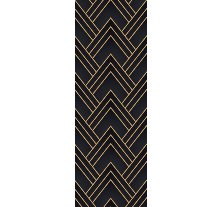 几何“层叠”三角形壁纸 - TenStickers