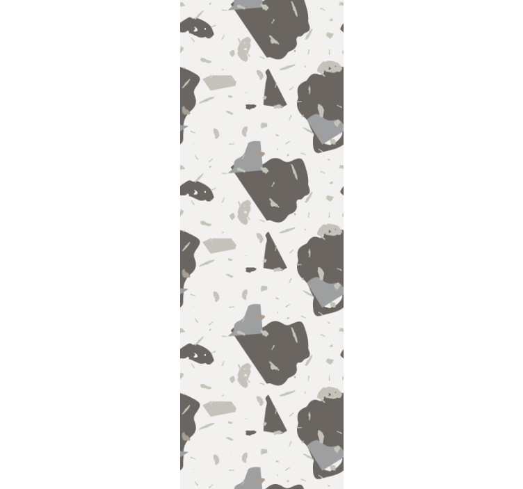 壁纸纹理抽象灰色形状 - TenStickers