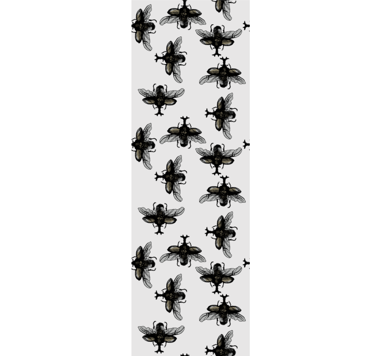 宝石蜜蜂翅膀乙烯基壁纸 - TenStickers