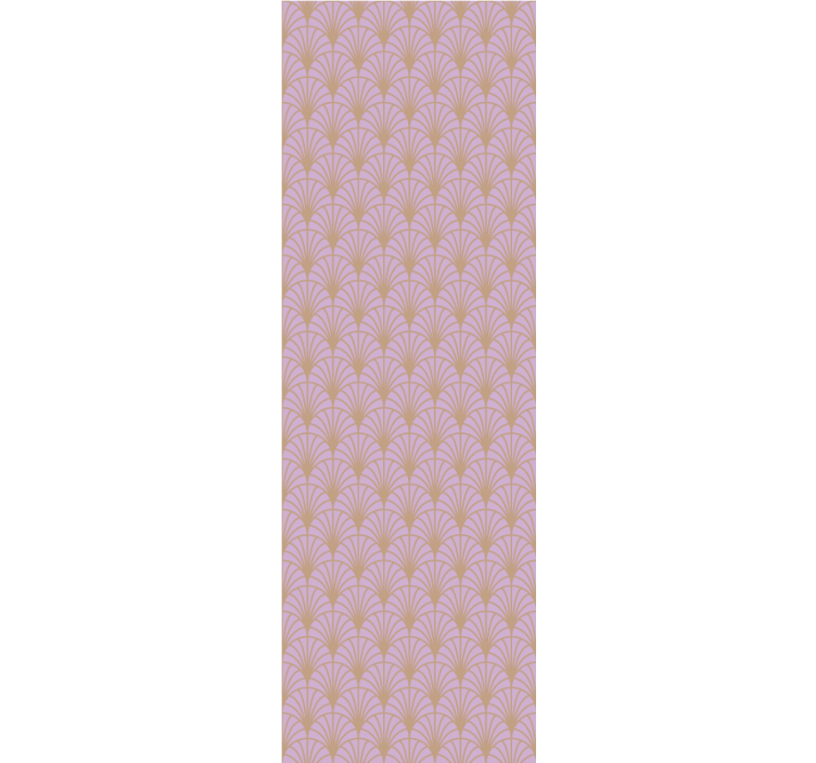 客厅装饰墙纸风格化花卉元素 - TenStickers