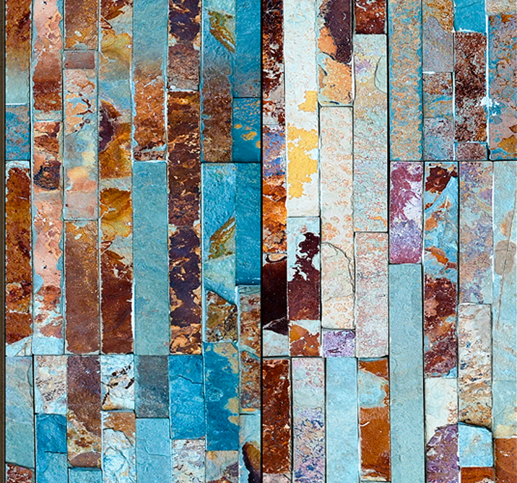 晚上篝火纹理壁纸 - TenStickers