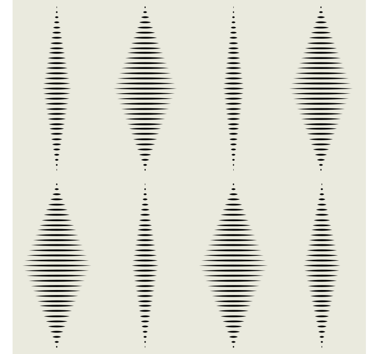 几何墙纸 拉包尔伊卡特 - TenStickers