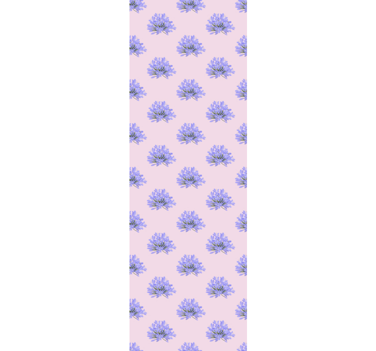 墙纸花卉紫色花卉装饰 - TenStickers