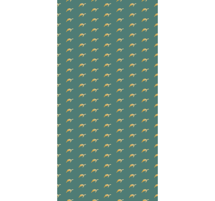 动物墙纸小海龟图案 - TenStickers