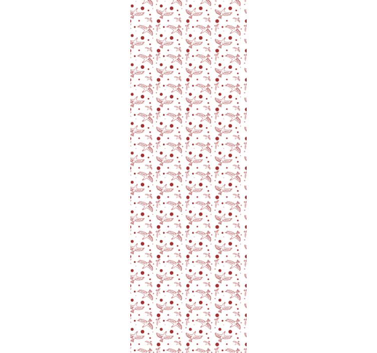 动物墙纸鸟与点点 - TenStickers