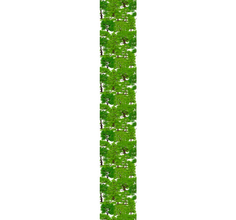 墙纸树壁纸呈现逼真的森林图案 - TenStickers