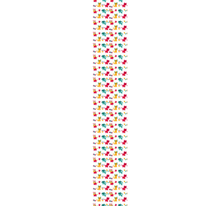 墙纸猫呈现彩色原创图案 - TenStickers