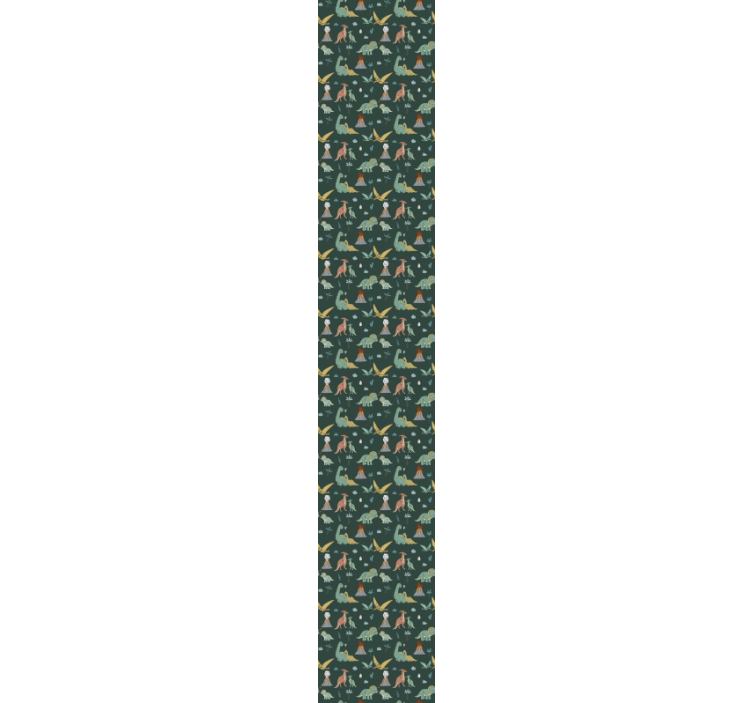 墙纸恐龙 恐龙图案喜悦 - TenStickers