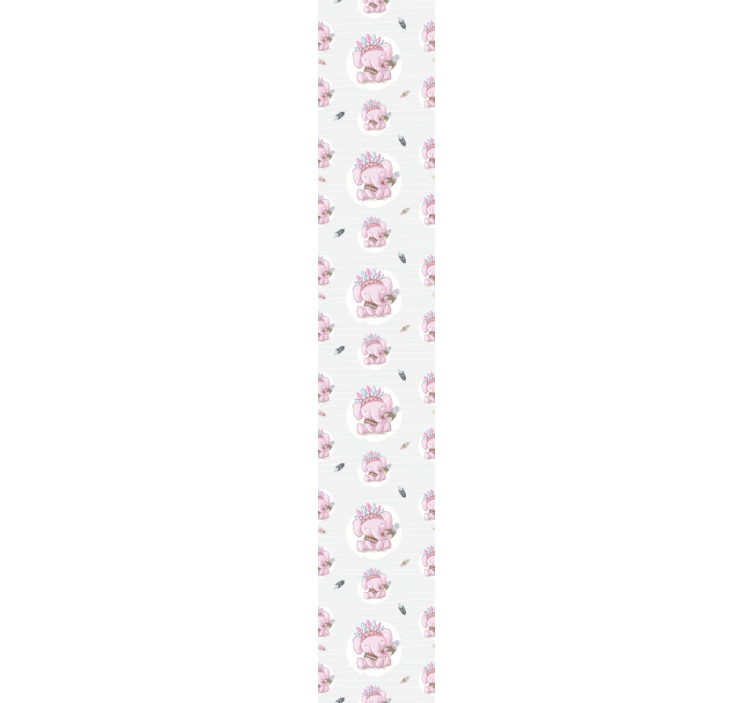 墙纸大象 波西米亚大象 - TenStickers