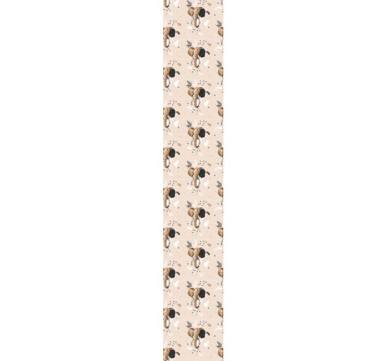 墙纸大象 大象图案 - TenStickers