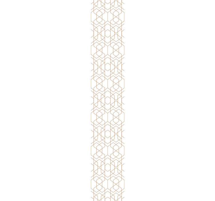 几何墙纸 几何和谐 - TenStickers