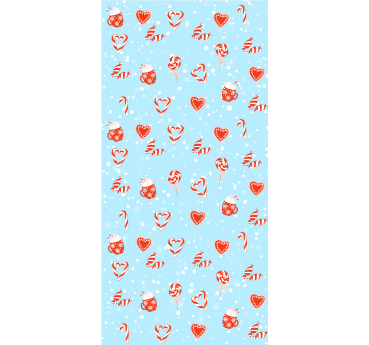 墙纸 圣诞 主题 节日甜蜜美食 - TenStickers