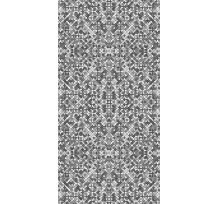 几何墙纸 人字形错觉 - TenStickers