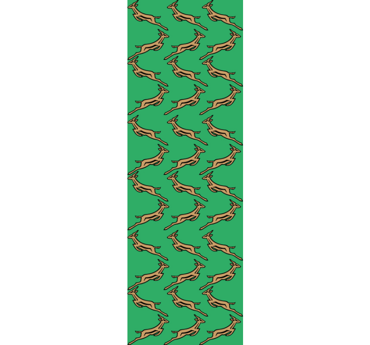 动物墙纸 奔跑的瞪羚 - TenStickers