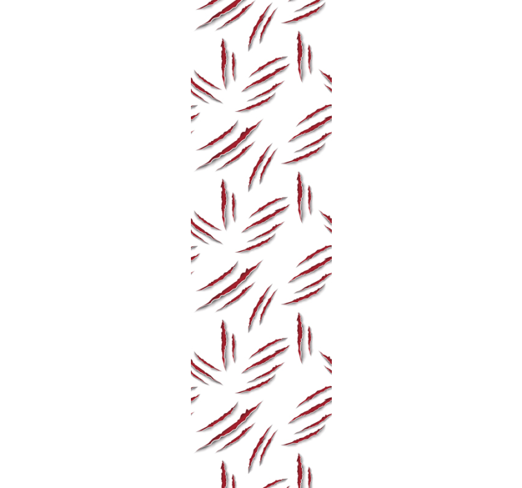 墙纸抽象 抽象的爪痕 - TenStickers