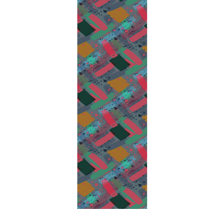 几何墙纸 几何图案融合 - TenStickers