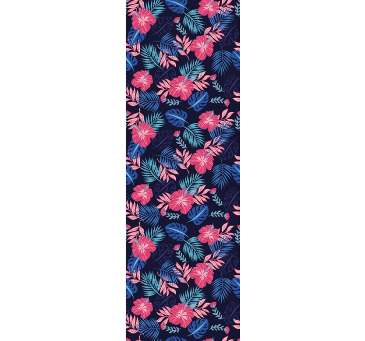 墙纸性能 热带植物 - TenStickers