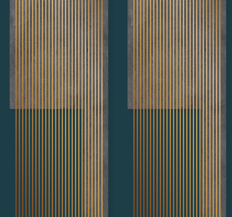 办公室墙纸 豪华条纹 - TenStickers