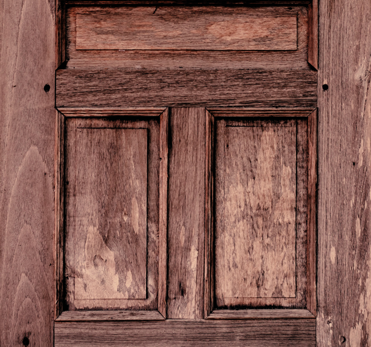 墙纸带木质面板纹理的设计 - TenStickers