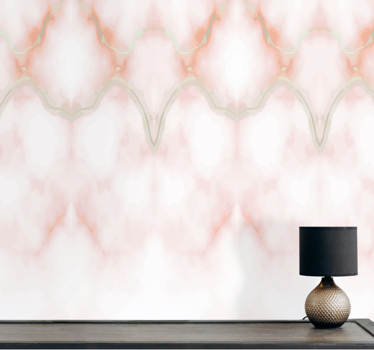 墙纸抽象 有机抽象形状 - TenStickers