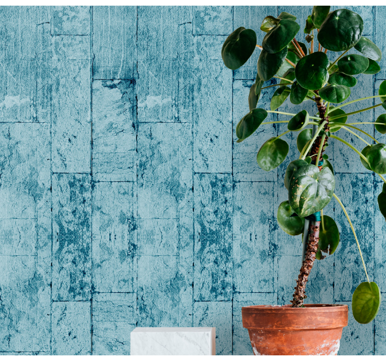 墙纸 纹理砖错觉 - TenStickers