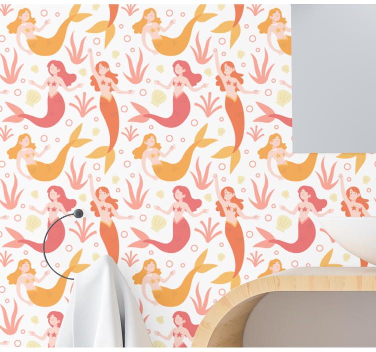 蝴蝶壁纸 神话中的海舞者 - TenStickers