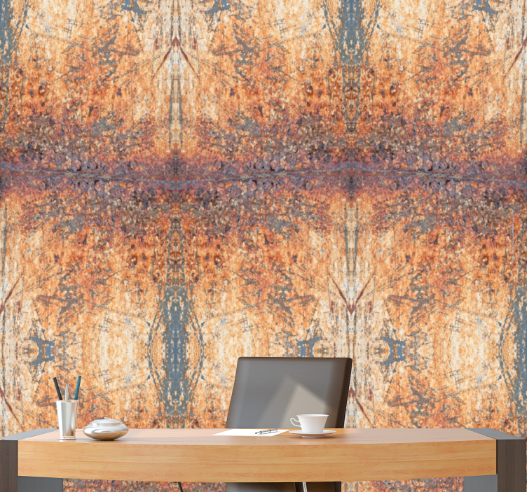 墙纸装饰适合乡村风格的质感表面 - TenStickers