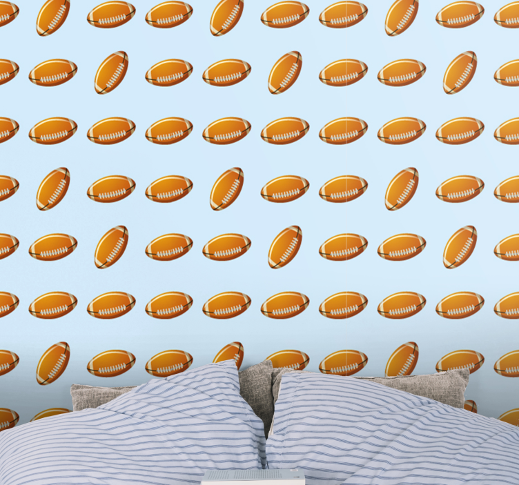 定制墙纸 足球狂热 - TenStickers