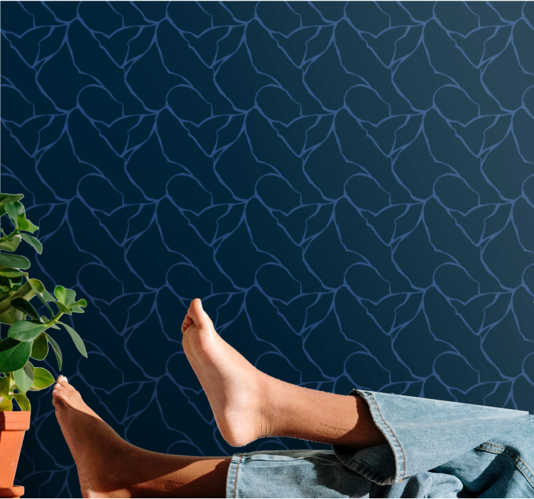 几何墙纸 几何线条设计 - TenStickers