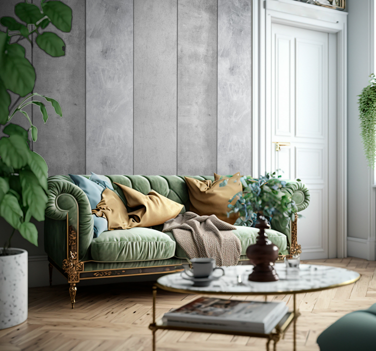 墙纸装饰 纹理水泥墙 - TenStickers