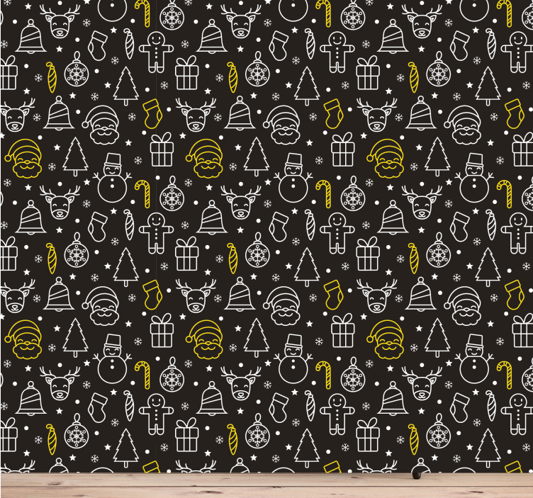 墙纸 圣诞 主题 节日图标 - TenStickers