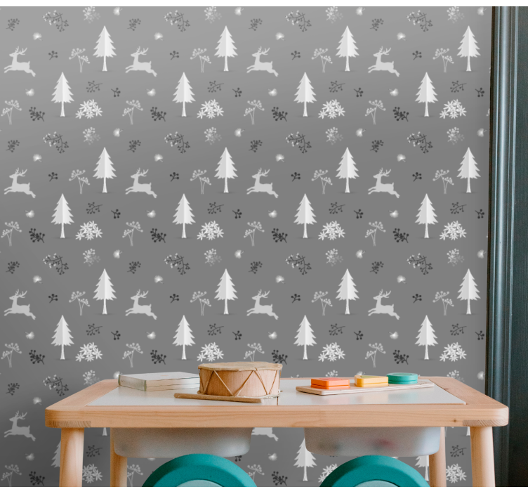 墙纸 圣诞 主题 冬季风景主题 - TenStickers