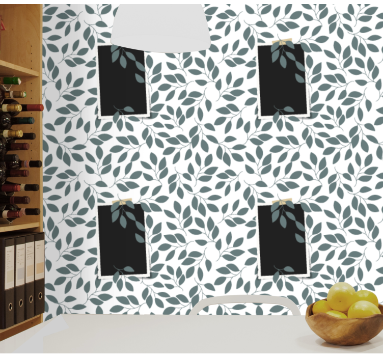 墙纸树叶 叶类植物 - TenStickers