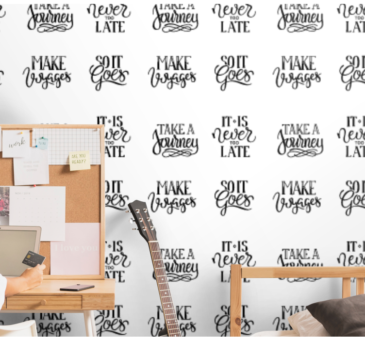 墙纸刻字激励名言 - TenStickers