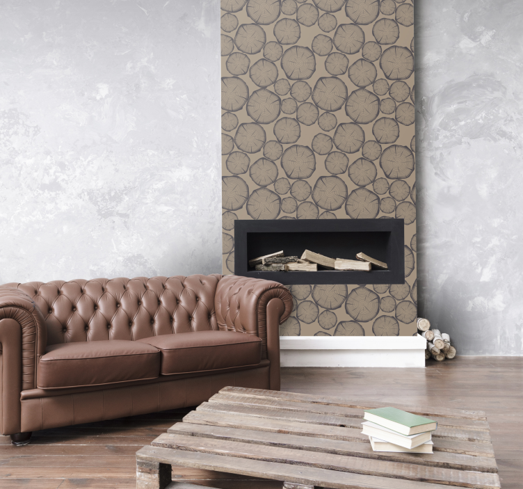 树干 乡村 壁纸 - TenStickers