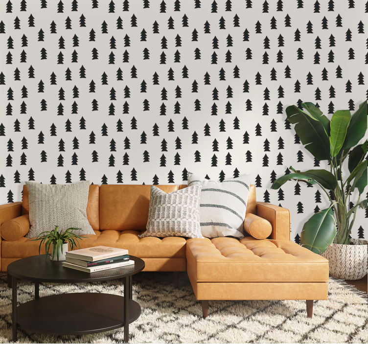 树 模式 大自然 壁纸 - TenStickers