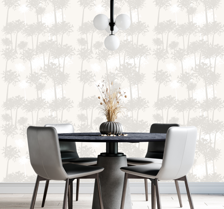 墙纸树壁纸 剪影森林 - TenStickers